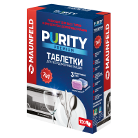 Таблетки для посудомоечных машин MAUNFELD Purity Premium all in 1 MDT100PP (100 шт. в упаковке)