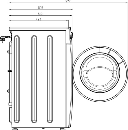 Стиральная машина СМА 80С1218-T-00