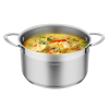 Кастрюля из нержавеющей стали со стеклянной крышкой, 20 см, 3,3 л. MAUNFELD GERDA MCS33S07