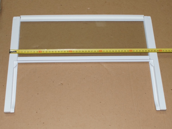 Полка стеклянная складная (485x360 mm) холодильника Атлант 769748503400