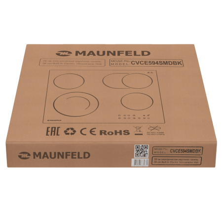 Электрическая варочная панель MAUNFELD CVCE594SMDBK