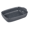 Форма для выпечки и запекания из жаропрочной керамики 24,5x15,5x5 см MAUNFELD AGATA MF24AGT01BW