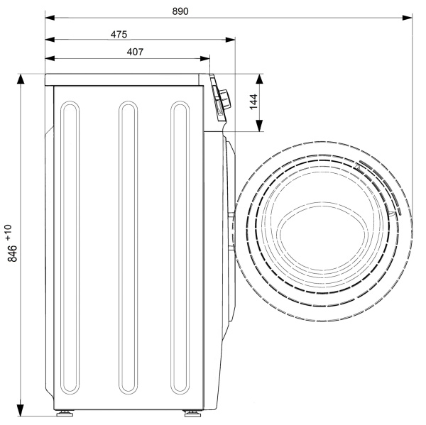 Стиральная машина СМА 60У1210-00