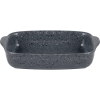 Форма для выпечки и запекания из жаропрочной керамики 24,5x15,5x5 см MAUNFELD AGATA MF24AGT01BW